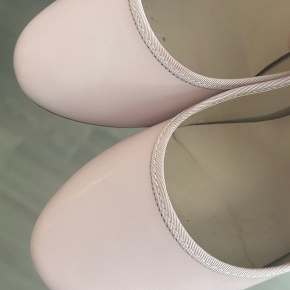 Madden Girl Womens Blush Pink Mary Jane Block Heels Tutuu Ballet‎ Flat Size 8.5 - Picture 5 of 10